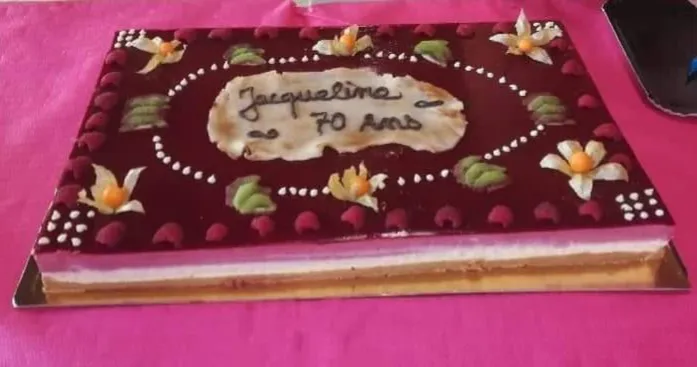 Bavarois Chocolat Blanc Framboise